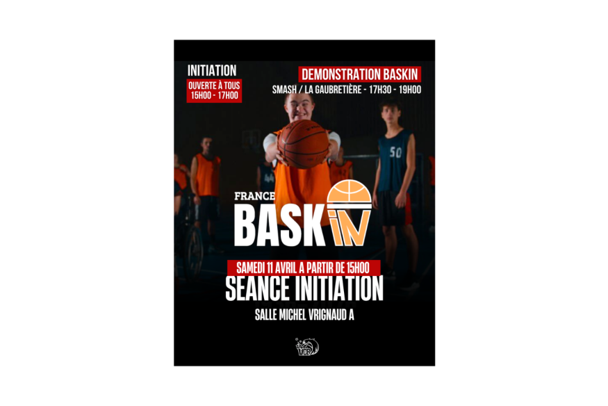 Découvrez le Baskin avec le VCB et le SMASH Basket Vendée