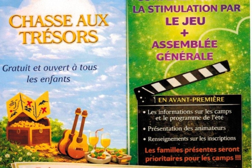 AG et Jeux samedi avec Familles rurales Challans
