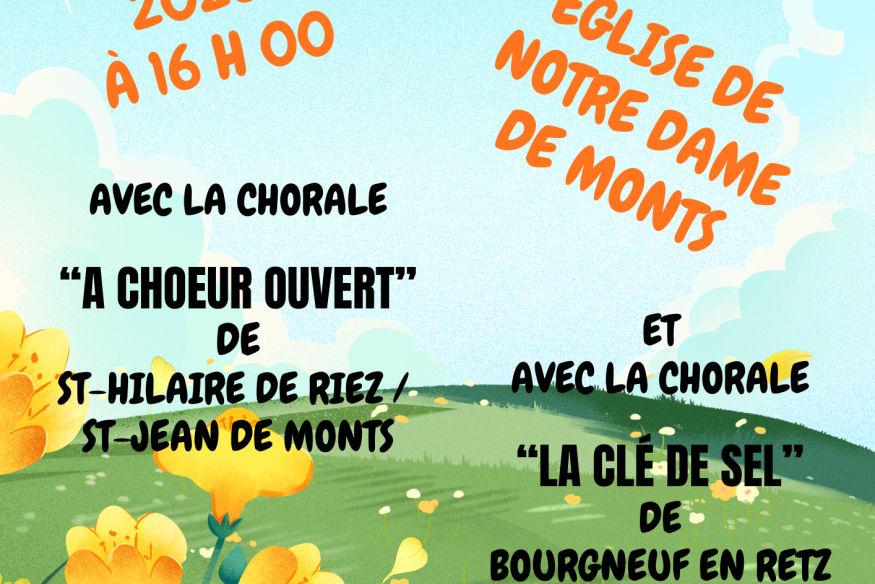 A Choeur Ouvert fin mai à Notre-Dame-de-Monts