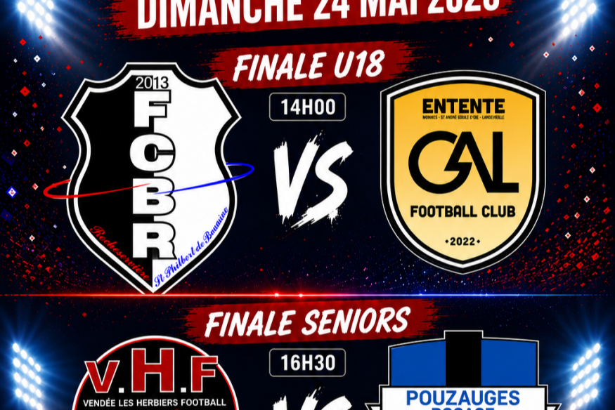 Foot : finales de la Coupe de Vendée à la Garnache !