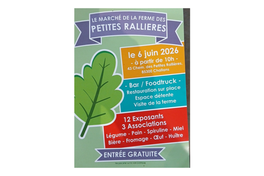 Un marché de producteurs et commerçants locaux