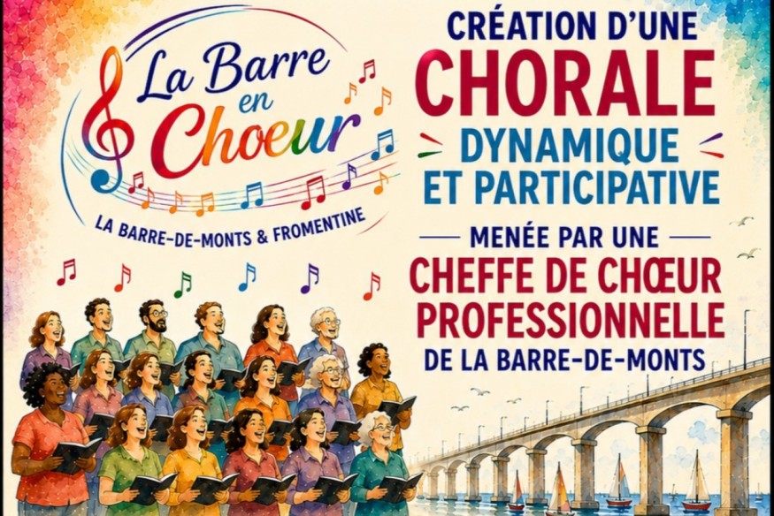 Nouvelle chorale à la Barre-de-Monts