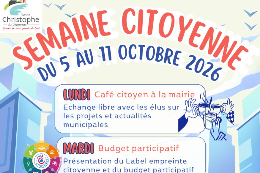 Grande Semaine citoyenne à Saint-Christophe-du-Ligneron