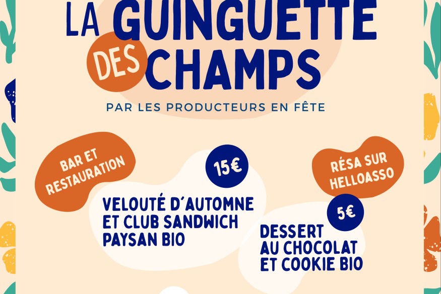 3e Guinguette des Champs en vue !